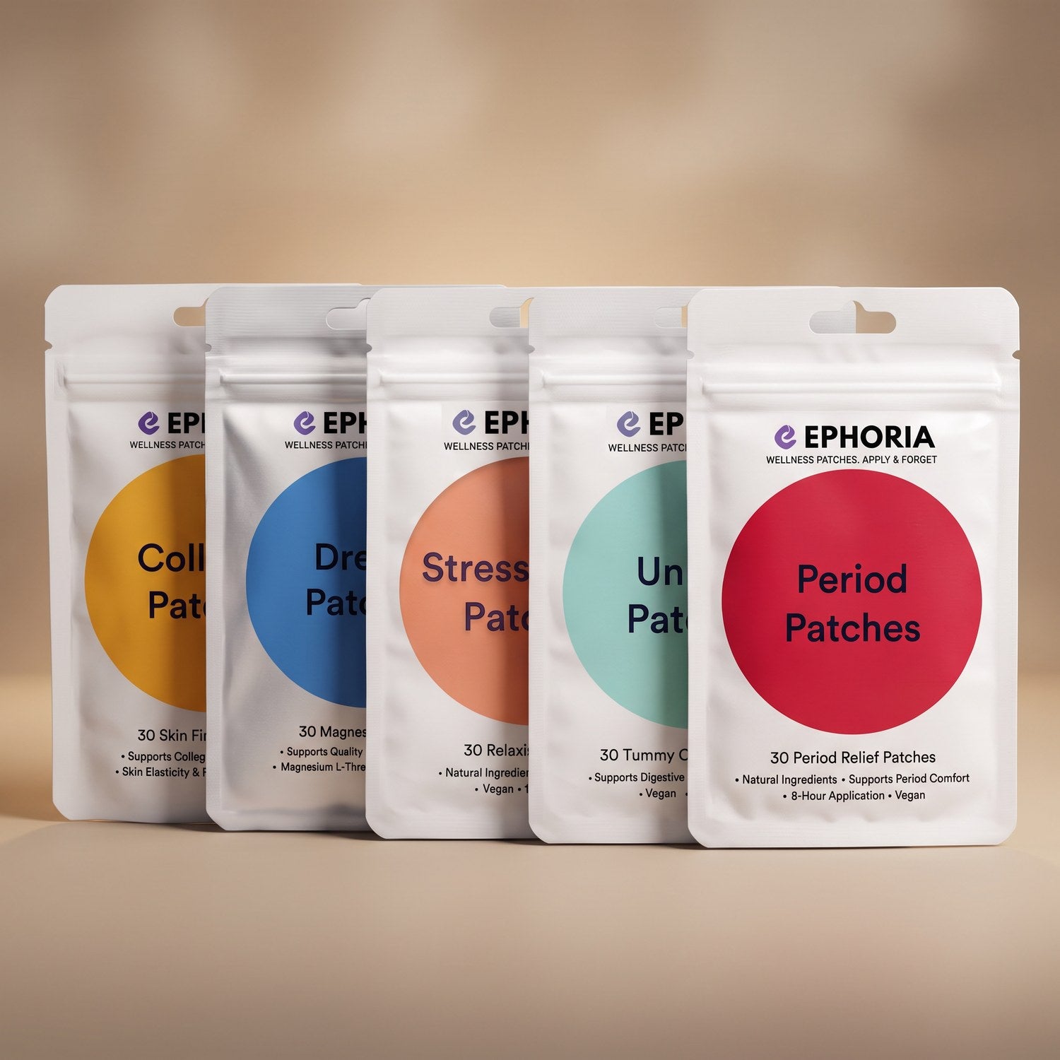 Whole Life Reset — five Ephoria wellness patches